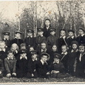 Школа №3 (старая "красная") сентябрь 1957 г.  класс 2-ой. Учитель Фаина Кузьминична.